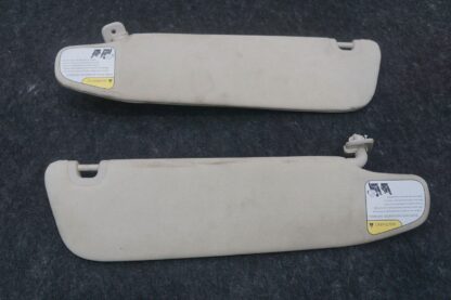 Set Of 2 Front Left Right Sun Visor Mirror OEM 1007471-01-J Tesla Model S 12-20 - Image 8