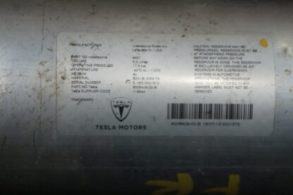 Air Ride Suspension Reservoir Tank Cell 6006408-00-b Oem Tesla Model S 2016 - Image 2
