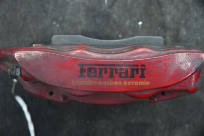 Rear Left Brake Caliper Brembo Carbon Ceramic OEM Ferrari 458 Spider 2015 *Note* - Image 5