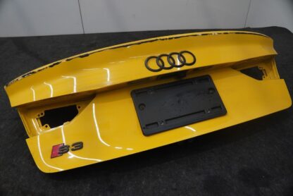 Rear Trunk Deck Lid Vegas Yellow (L1/Z1A) 8V5827025F OEM Audi S3 2017-20 - Image 2