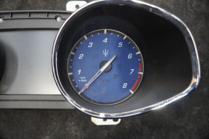 Speedometer Instrument Gauge Cluster 670034278 Maserati Quattroporte M156 2016 - Image 3