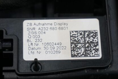 Front Dash Info Display Screen A2326806801 Mercedes SL63 AMG R232 2022-24 *Note - Image 7