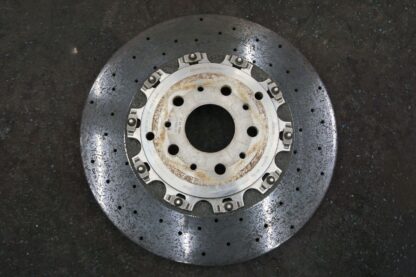 Rear Left or Right Carbon Ceramic CF CCM Disc Brake Rotor 216835 OEM Ferrari 612 - Image 2