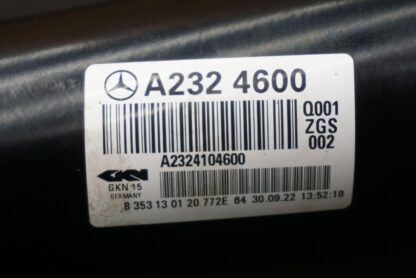 Rear Propeller Prop Drive Shaft A2324104600 Mercedes SL63 AMG R232 2022-24 *Note - Image 10