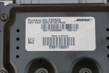 Bose Audio Amplifier Amp Module OEM 298116001 Maserati Granturismo M145 2008-19 - Image 8