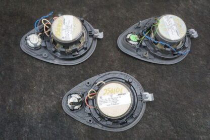 Set 3 Front Rear Speaker 99664504400 Porsche 911 Carrera Cabrio 996 2004 *Note* - Image 5