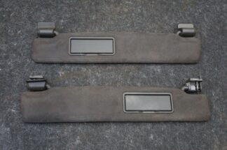 Set Left & Right Windshield Sun Visor W/ Mirror T2r14482pvj Jaguar F-type 15-23
