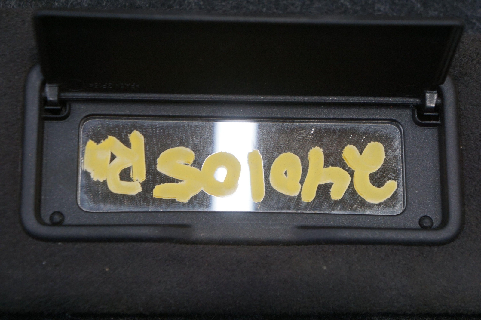 Set Left & Right Windshield Sun Visor W/ Mirror T2r14482pvj Jaguar F-type 15-23 - Image 4