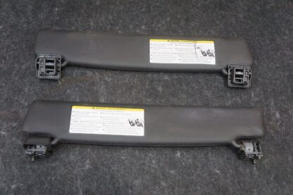 Set Left & Right Windshield Sun Visor W/ Mirror T2r14482pvj Jaguar F-type 15-23 - Image 7