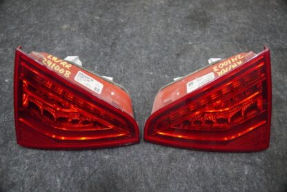 Set 2 Rear Inner Trunk Lid Tail Light Lamp 8T0945093D Audi RS5 2013-15 A5 S5