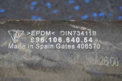 Front Right Return Radiator Line Pipe 99610660957 OEM Porsche 911 996 1999-01 - Image 5