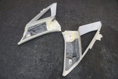 Set 2 Left & Right Upper C Pillar Glass Cover 4N4867241 Audi A8l Quattro 19-21 - Image 7