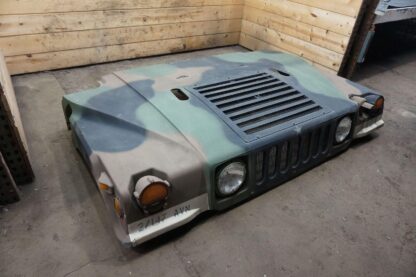 Front Hood Bonnet Panel Assembly OEM AM General Hummer Humvee H1 M998 1992 *Note - Image 3