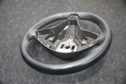 Driver Steering Wheel Black Leather 1036774-00-C OEM Tesla Model X S 2012-20 - Image 2