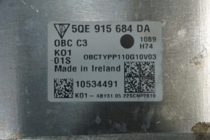 High Voltage Battery Charger Module Pab915684m 5qe915684da Porsche Taycan 22 - Image 2