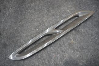 Left Hood Air Vent Carbon Fiber Cover Trim 3W8807945A Bentley Continental GTC 16