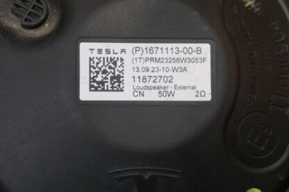 Pedestrian Warning Alert Speaker OEM 1671113-00-B Tesla Cybertruck 2024 *Note - Image 2