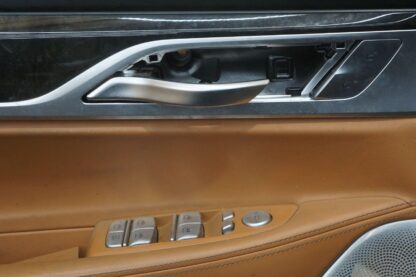 Front Left Interior Door Trim Panel OEM 51417448515 Bmw 7 Series 750i G12 16-19 - Image 2