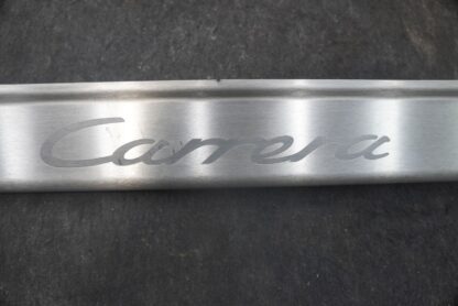 Left Driver Door Sill Scuff Plate Trim Stainless Steel Porsche 911 Carrera 996 - Image 2