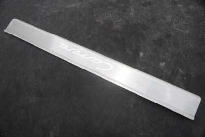 Left Driver Door Sill Scuff Plate Trim Stainless Steel Porsche 911 Carrera 996 - Image 3