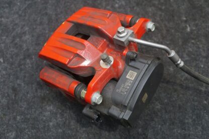 Rear Right Mando Brake Caliper Red OEM 1420643-00-A Tesla Model S Plaid 21-23 - Image 5