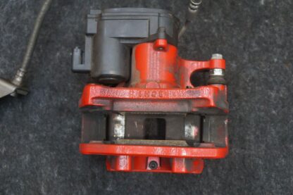 Rear Right Mando Brake Caliper Red OEM 1420643-00-A Tesla Model S Plaid 21-23 - Image 8