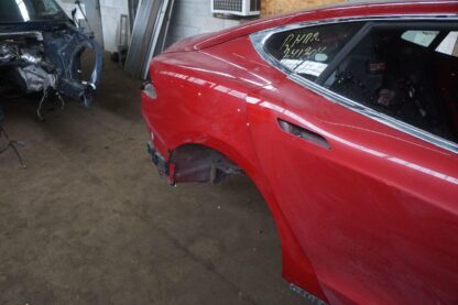 Rear Right Passenger Quarter Panel Body Structural Metal Cut Tesla Model S 2015 - Image 2