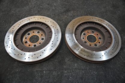 Set 2 Front Left Right Disc Brake Rotor Maserati Quattroporte Q4 M156 2014-16 - Image 4