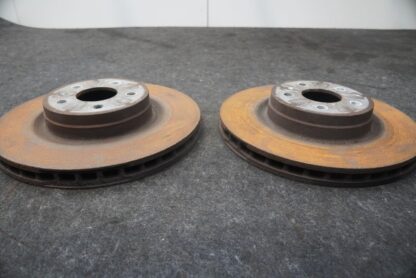 Set 2 Front Left Right Disc Brake Rotor OEM Tesla Model X 2016-20 - Image 2