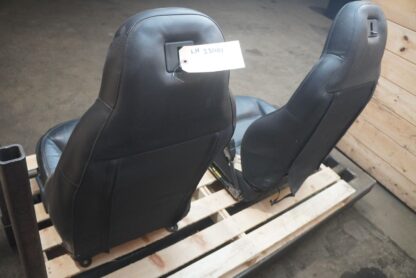 Set 2 Front Left Right Driver Passenger Seat OEM Chevrolet Corvette ZR1 2009-11 - Image 7