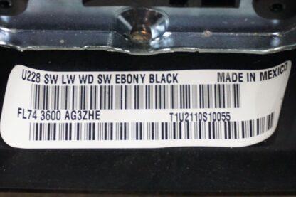 Steering Wheel Assembly Ebony Black Walnut Wood Trim Oem Lincoln Navigator 15-17 - Image 6