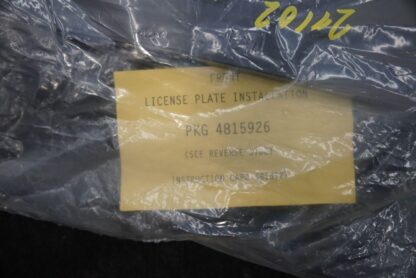 Bumper License Plate Bracket Holder 4451578 OEM Plymouth Prowler 1999 - Image 5