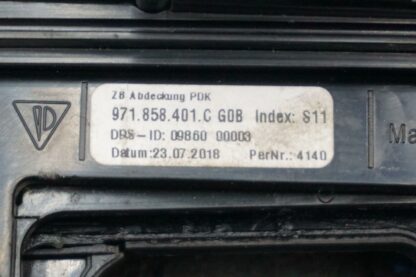 Console Shifter Bezel Trim 971858401CG0B 971927225B6N3 Panamera 971 G2 2017-21 - Image 7