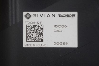 Rear Air Ride Suspension Compressor Pump Box PT00003132 OEM Rivian R1S 2023 - Image 5