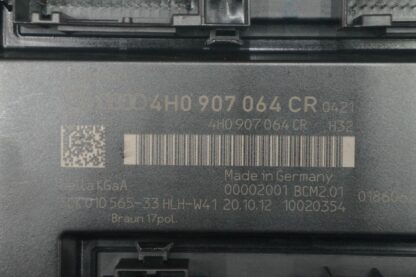 Body Computer Control Module ECU 4H0907064CR OEM Audi S7 2013 - Image 3
