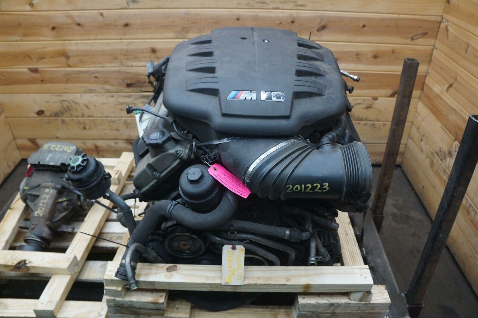 40l V8 S65 Engine Motor Dropout Liftout Assembly Bmw E90 E92 E93 M3