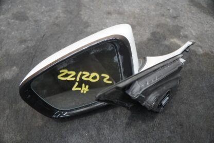 Left Driver Side Door Mirror Blind Spot White (A96) BMW 740 750 760 G11 2016-19