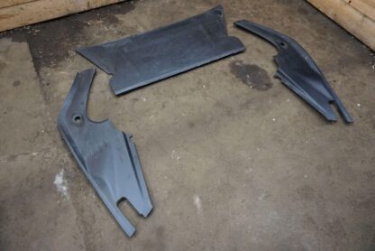 Set 3 Front Left Right Center Frunk Trunk Trim 1060481-00-E Tesla Model S 16-20 - Image 2