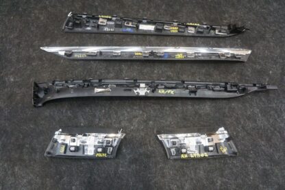 Set 5 Front Rear Door & Pillar Trim 1624283-00-E Tesla Model S Plaid 2023 *Note - Image 10