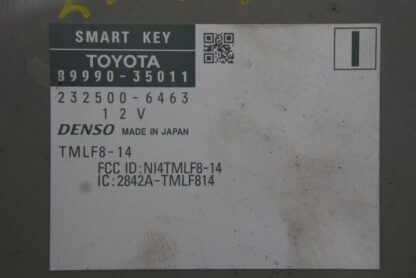 Theft Keyless Ignition Smart Key Control Module 8999035011 Toyota 4Runner 12-16 - Image 4