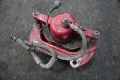 Front Right Brake Caliper & Bracket Red 8V0615124F OEM Audi S3 2016-20 - Image 2