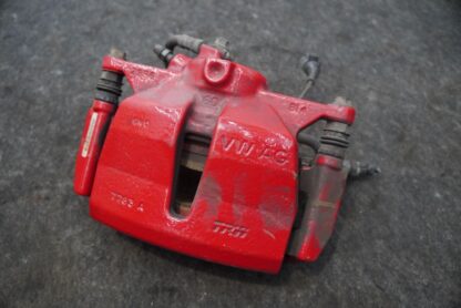 Front Right Brake Caliper & Bracket Red 8V0615124F OEM Audi S3 2016-20