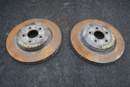 Set Of 2 Rear Left & Right Disc Brake Rotor OEM 1027632-00-B Tesla Model S 12-20