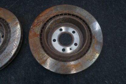 Set Of 2 Rear Left & Right Disc Brake Rotor OEM 1027632-00-B Tesla Model S 12-20 - Image 8