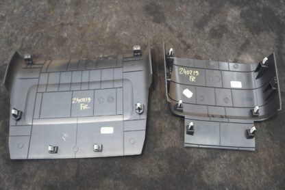 Set 2 Center Console Front Rear HVAC Trim Cover Panel PT00242971 Rivian R1S 2023 - Image 4
