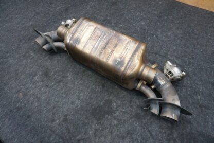 Rear Center Exhaust System Muffler 992251057 Porsche 911 Turbo S 992 2021-24 - Image 2