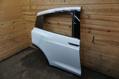 Rear Right Side Falcon Door Shell White OEM 1069538-E0-A Tesla Model X 75D 16-20 - Image 3