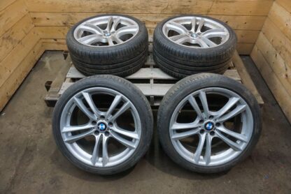 Set 20x8.5' 20x10' 10 Spoke 5 Lug Wheel 36117841823 BMW 760i F01 2010-15 *Note