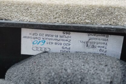 HVAC Climate Heater Evaporator Core Duct Assembly 4F0820103 OEM Audi R8 2008-15 - Image 9