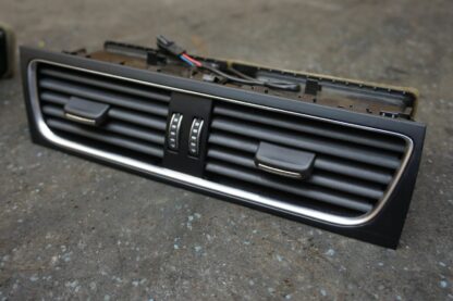 Set of 3 Left Center Dash Rear Console Air Vent OEM Audi A4 S4 A5 S5 B8 10-17 - Image 3
